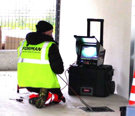 Inspection video de canalisation à Muret